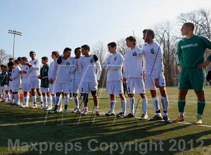 Thumbnail 2 in Norwalk vs Fairfield Prep (CIAC Class LL Final) photogallery.