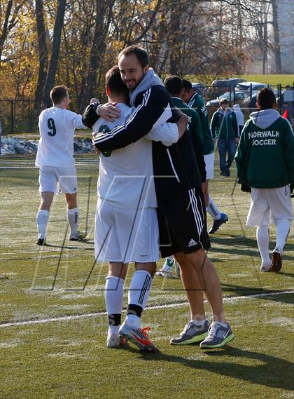 Thumbnail 3 in Norwalk vs Fairfield Prep (CIAC Class LL Final) photogallery.