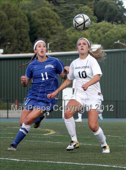 Thumbnail 1 in Branson @ Marin Catholic (CIF NCS Final) photogallery.