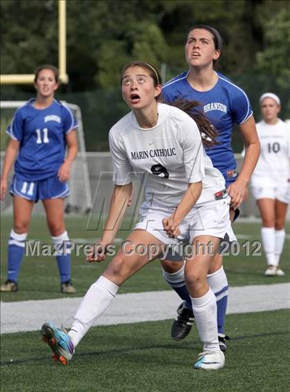 Thumbnail 3 in Branson @ Marin Catholic (CIF NCS Final) photogallery.