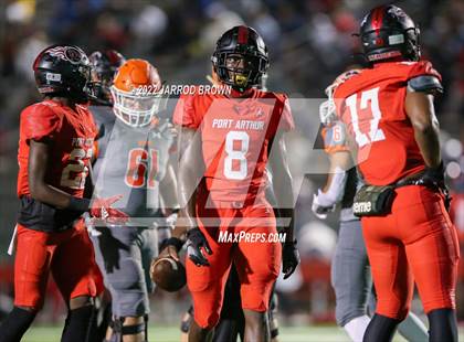 Thumbnail 1 in Port Arthur Memorial vs. McKinney North (UIL 5A D1 Bi-Bistrict Playoff) photogallery.