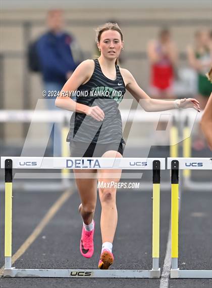 Thumbnail 2 in IHSAA Delta Sectional (300 Meter Hurdles)   photogallery.