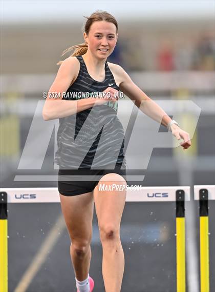 Thumbnail 3 in IHSAA Delta Sectional (300 Meter Hurdles)   photogallery.