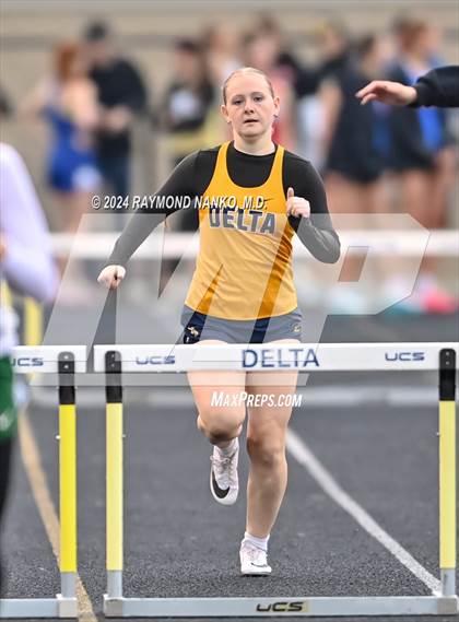 Thumbnail 2 in IHSAA Delta Sectional (300 Meter Hurdles)   photogallery.