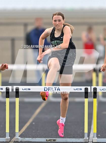 Thumbnail 2 in IHSAA Delta Sectional (300 Meter Hurdles)   photogallery.