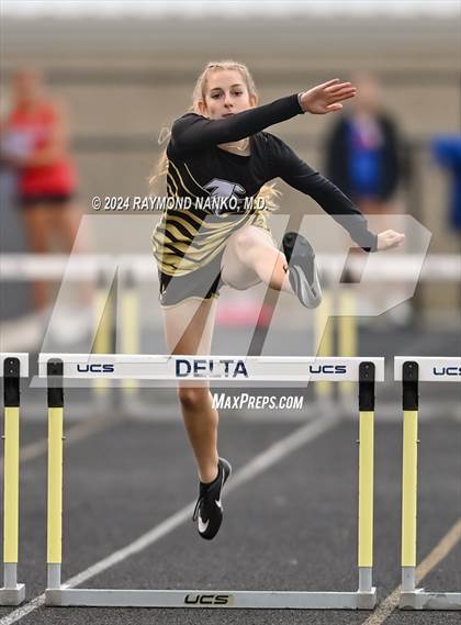 Thumbnail 2 in IHSAA Delta Sectional (300 Meter Hurdles)   photogallery.