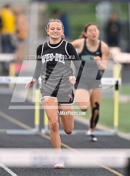 Thumbnail 2 in IHSAA Delta Sectional (300 Meter Hurdles)   photogallery.