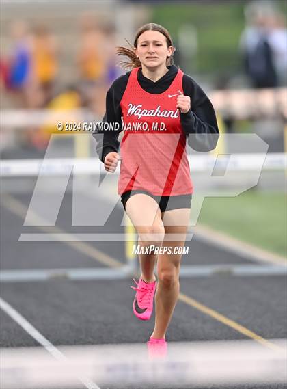 Thumbnail 1 in IHSAA Delta Sectional (300 Meter Hurdles)   photogallery.