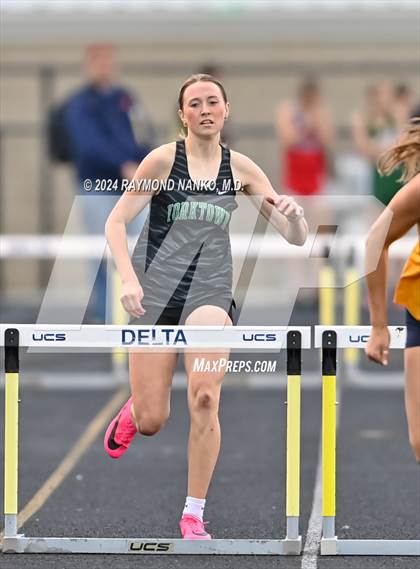 Thumbnail 3 in IHSAA Delta Sectional (300 Meter Hurdles)   photogallery.