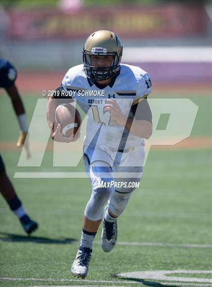 Thumbnail 1 in Notre Dame (SO) vs. Desert Vista (Honor Bowl) photogallery.