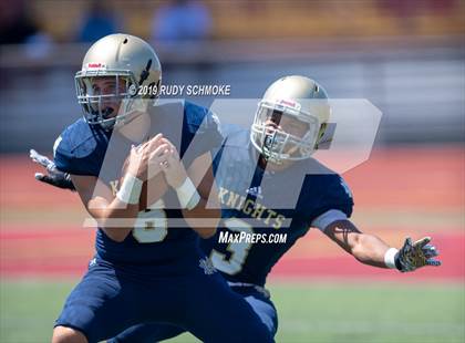 Thumbnail 1 in Notre Dame (SO) vs. Desert Vista (Honor Bowl) photogallery.