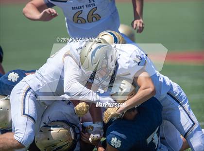 Thumbnail 3 in Notre Dame (SO) vs. Desert Vista (Honor Bowl) photogallery.