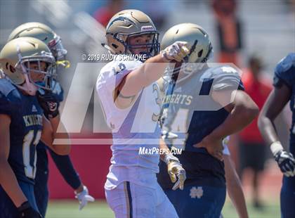 Thumbnail 1 in Notre Dame (SO) vs. Desert Vista (Honor Bowl) photogallery.