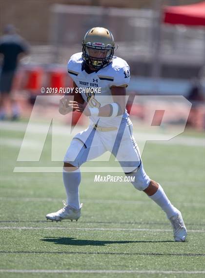 Thumbnail 1 in Notre Dame (SO) vs. Desert Vista (Honor Bowl) photogallery.