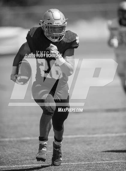 Thumbnail 1 in Notre Dame (SO) vs. Desert Vista (Honor Bowl) photogallery.
