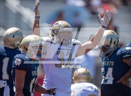 Thumbnail 3 in Notre Dame (SO) vs. Desert Vista (Honor Bowl) photogallery.