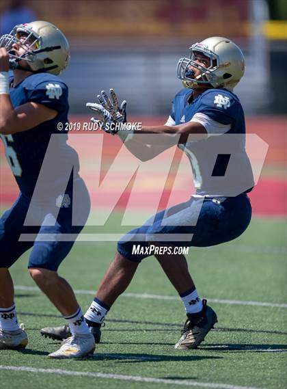 Thumbnail 1 in Notre Dame (SO) vs. Desert Vista (Honor Bowl) photogallery.