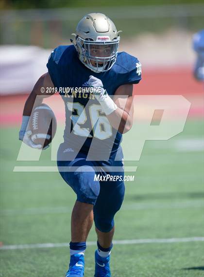 Thumbnail 3 in Notre Dame (SO) vs. Desert Vista (Honor Bowl) photogallery.