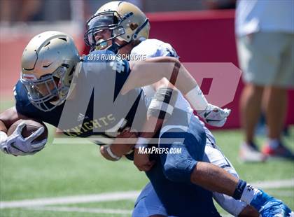 Thumbnail 1 in Notre Dame (SO) vs. Desert Vista (Honor Bowl) photogallery.
