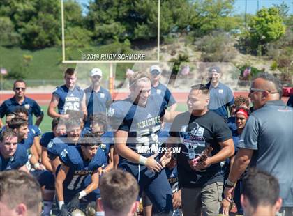 Thumbnail 1 in Notre Dame (SO) vs. Desert Vista (Honor Bowl) photogallery.