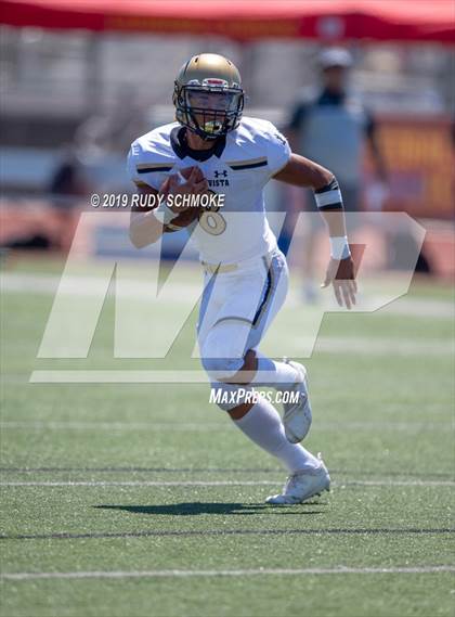 Thumbnail 1 in Notre Dame (SO) vs. Desert Vista (Honor Bowl) photogallery.