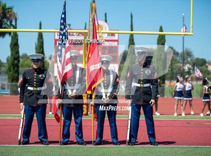 Thumbnail 1 in Notre Dame (SO) vs. Desert Vista (Honor Bowl) photogallery.