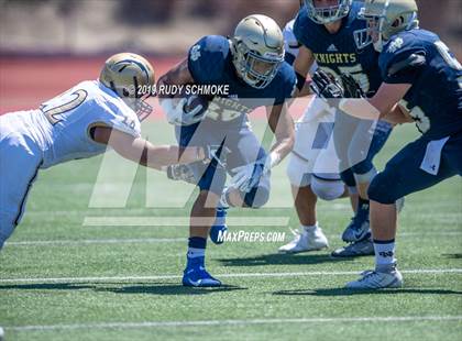 Thumbnail 1 in Notre Dame (SO) vs. Desert Vista (Honor Bowl) photogallery.