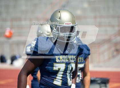 Thumbnail 3 in Notre Dame (SO) vs. Desert Vista (Honor Bowl) photogallery.