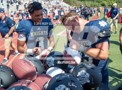 Thumbnail 2 in Notre Dame (SO) vs. Desert Vista (Honor Bowl) photogallery.