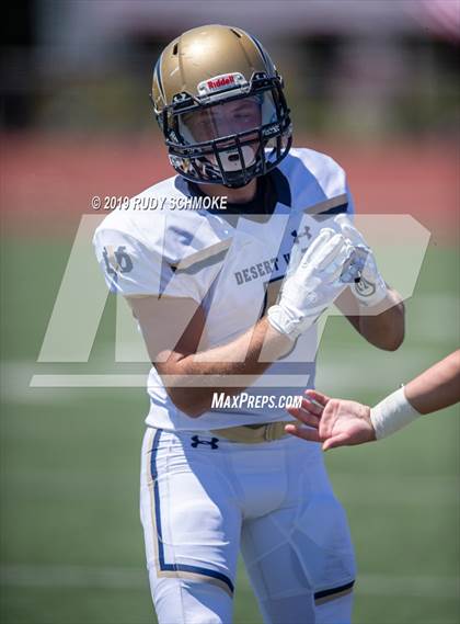 Thumbnail 1 in Notre Dame (SO) vs. Desert Vista (Honor Bowl) photogallery.