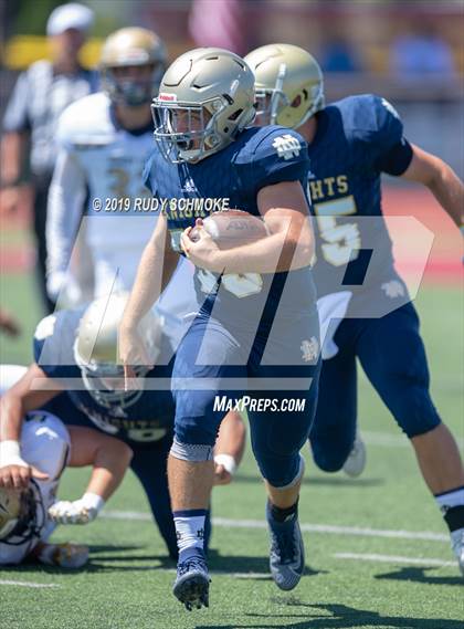 Thumbnail 3 in Notre Dame (SO) vs. Desert Vista (Honor Bowl) photogallery.