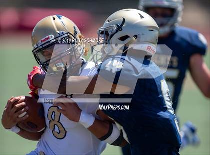 Thumbnail 3 in Notre Dame (SO) vs. Desert Vista (Honor Bowl) photogallery.