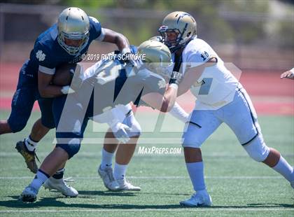 Thumbnail 1 in Notre Dame (SO) vs. Desert Vista (Honor Bowl) photogallery.