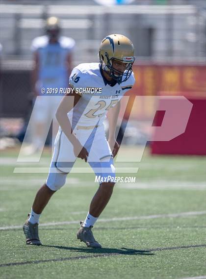 Thumbnail 1 in Notre Dame (SO) vs. Desert Vista (Honor Bowl) photogallery.