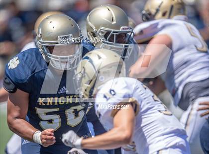 Thumbnail 2 in Notre Dame (SO) vs. Desert Vista (Honor Bowl) photogallery.