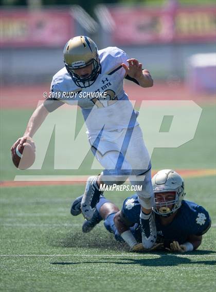 Thumbnail 1 in Notre Dame (SO) vs. Desert Vista (Honor Bowl) photogallery.