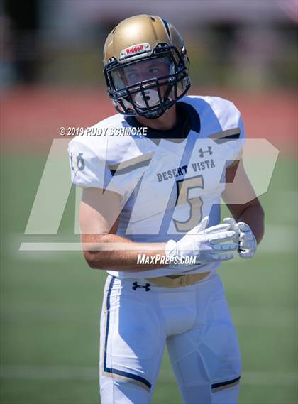 Thumbnail 2 in Notre Dame (SO) vs. Desert Vista (Honor Bowl) photogallery.