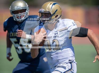 Thumbnail 1 in Notre Dame (SO) vs. Desert Vista (Honor Bowl) photogallery.