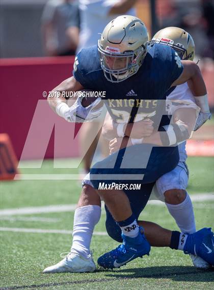 Thumbnail 2 in Notre Dame (SO) vs. Desert Vista (Honor Bowl) photogallery.