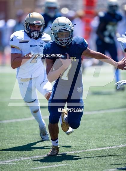Thumbnail 3 in Notre Dame (SO) vs. Desert Vista (Honor Bowl) photogallery.