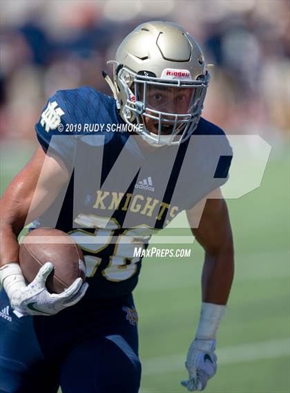 Thumbnail 3 in Notre Dame (SO) vs. Desert Vista (Honor Bowl) photogallery.