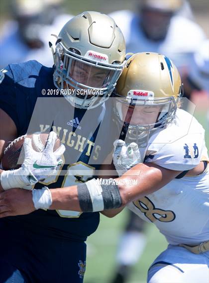 Thumbnail 3 in Notre Dame (SO) vs. Desert Vista (Honor Bowl) photogallery.