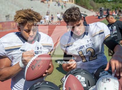 Thumbnail 3 in Notre Dame (SO) vs. Desert Vista (Honor Bowl) photogallery.