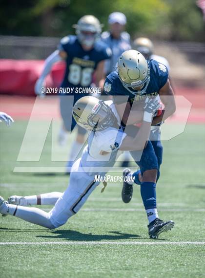 Thumbnail 2 in Notre Dame (SO) vs. Desert Vista (Honor Bowl) photogallery.