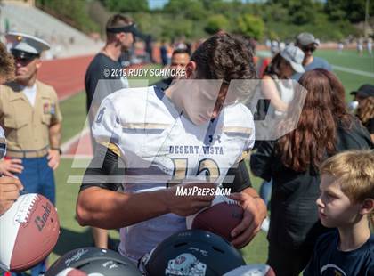 Thumbnail 3 in Notre Dame (SO) vs. Desert Vista (Honor Bowl) photogallery.