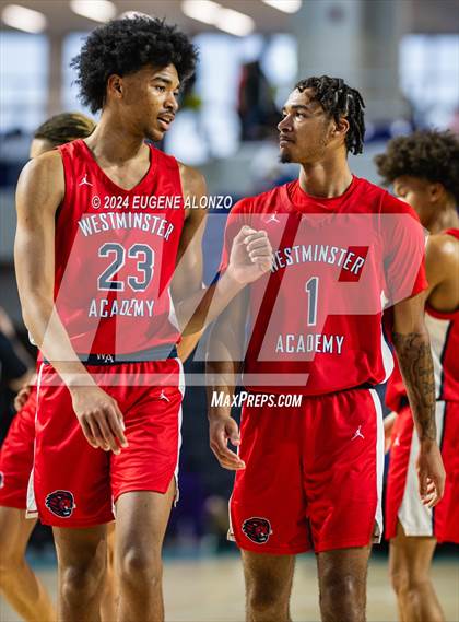 Thumbnail 1 in Long Island Lutheran vs. Westminster Academy (City of Palms Classic) photogallery.