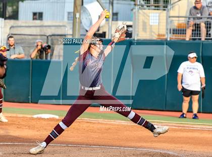 Thumbnail 2 in Aubrey vs. Calallen (UIL 4A Softball Semifinal) photogallery.