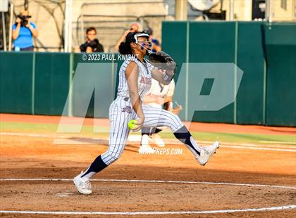 Thumbnail 2 in Aubrey vs. Calallen (UIL 4A Softball Semifinal) photogallery.