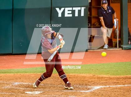 Thumbnail 3 in Aubrey vs. Calallen (UIL 4A Softball Semifinal) photogallery.