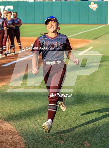 Thumbnail 2 in Aubrey vs. Calallen (UIL 4A Softball Semifinal) photogallery.